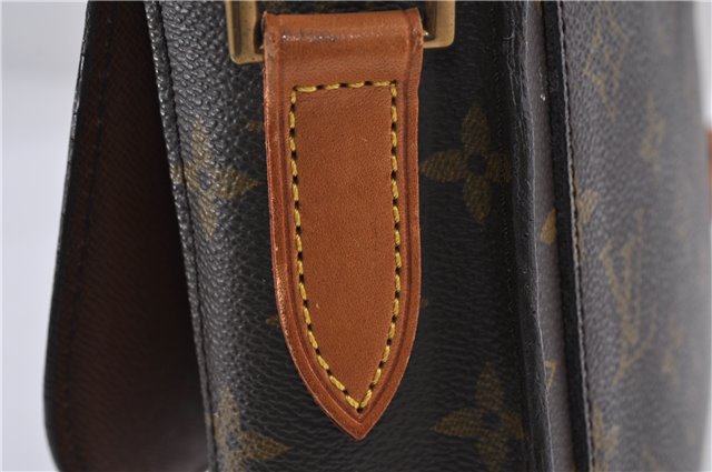 Auth Louis Vuitton Monogram Saint Cloud GM Shoulder Cross Bag M51242 LV 8457D