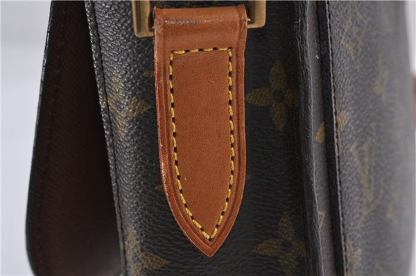 Auth Louis Vuitton Monogram Saint Cloud GM Shoulder Cross Bag M51242 LV 8457D