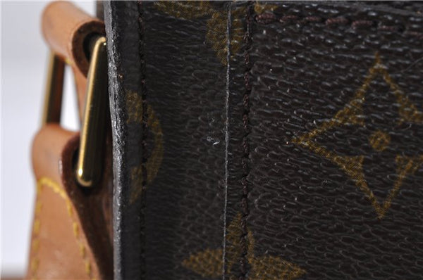 Auth Louis Vuitton Monogram Saint Cloud GM Shoulder Cross Bag M51242 LV 8457D