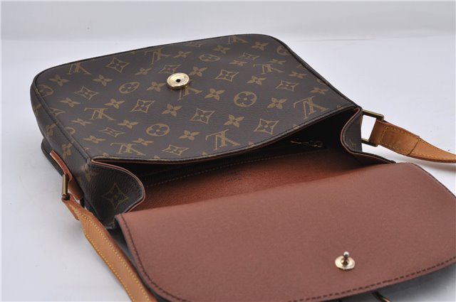 Auth Louis Vuitton Monogram Saint Cloud GM Shoulder Cross Bag M51242 LV 8457D