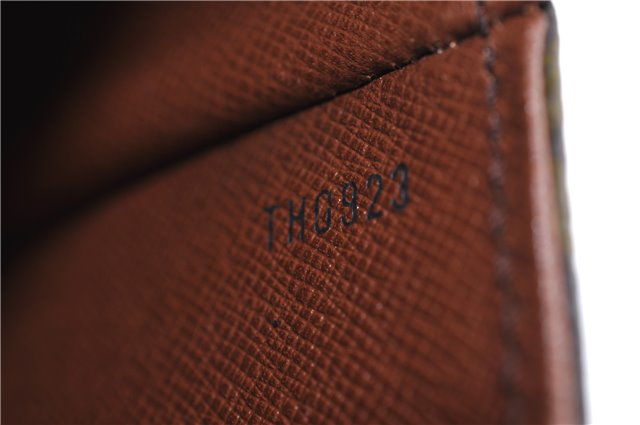 Auth Louis Vuitton Monogram Saint Cloud GM Shoulder Cross Bag M51242 LV 8457D