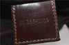 Authentic FENDI Zucca Hand Bag Pouch Purse Nylon Leather Brown 8457F