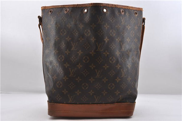 Authentic LOUIS VUITTON Monogram Noe Shoulder Bag M42224 LV 8458C