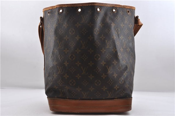 Authentic LOUIS VUITTON Monogram Noe Shoulder Bag M42224 LV 8458C