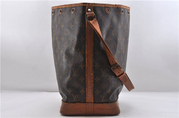 Authentic LOUIS VUITTON Monogram Noe Shoulder Bag M42224 LV 8458C
