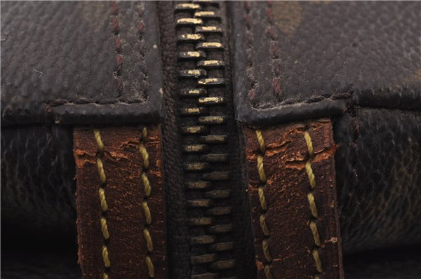 Authentic LOUIS VUITTON Monogram Trousse Patte Pression Pouch M47636 LV 8460C