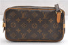Auth Louis Vuitton Monogram Marly Bandouliere Shoulder Cross Bag M51828 LV 8461F