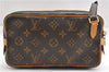 Auth Louis Vuitton Monogram Marly Bandouliere Shoulder Cross Bag M51828 LV 8461F