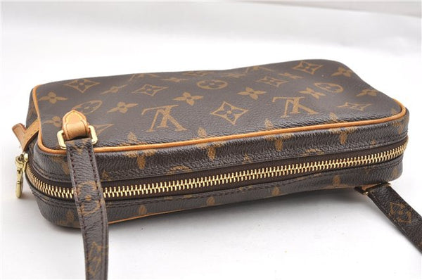 Auth Louis Vuitton Monogram Marly Bandouliere Shoulder Cross Bag M51828 LV 8461F