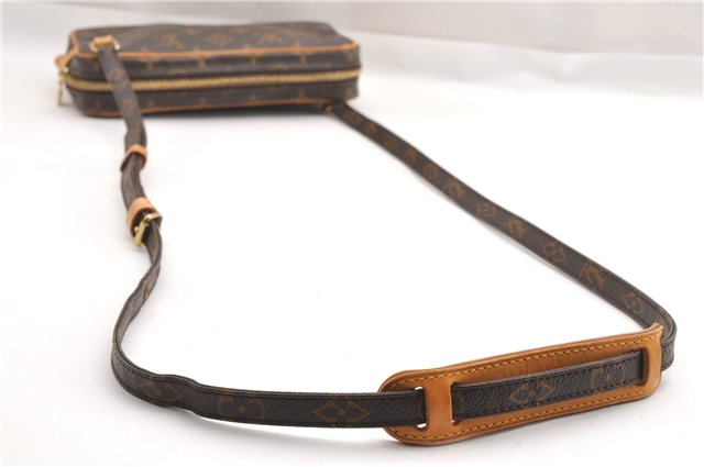 Auth Louis Vuitton Monogram Marly Bandouliere Shoulder Cross Bag M51828 LV 8461F