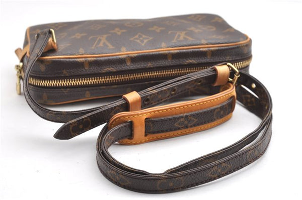 Auth Louis Vuitton Monogram Marly Bandouliere Shoulder Cross Bag M51828 LV 8461F