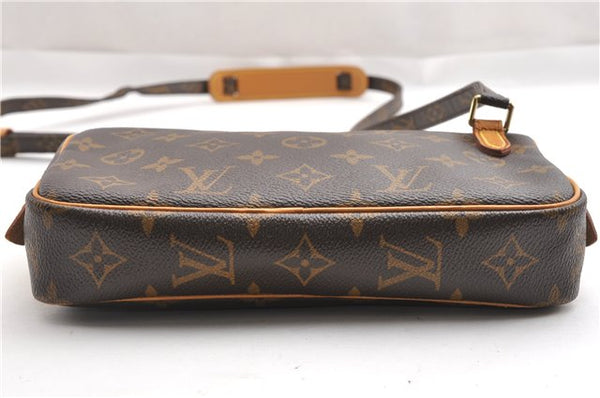 Auth Louis Vuitton Monogram Marly Bandouliere Shoulder Cross Bag M51828 LV 8461F