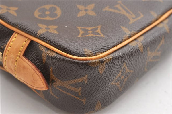 Auth Louis Vuitton Monogram Marly Bandouliere Shoulder Cross Bag M51828 LV 8461F