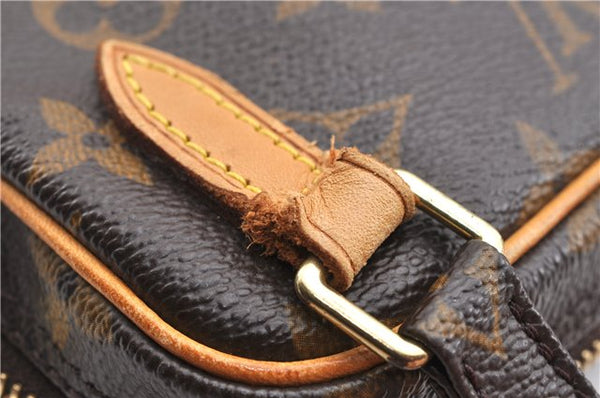 Auth Louis Vuitton Monogram Marly Bandouliere Shoulder Cross Bag M51828 LV 8461F