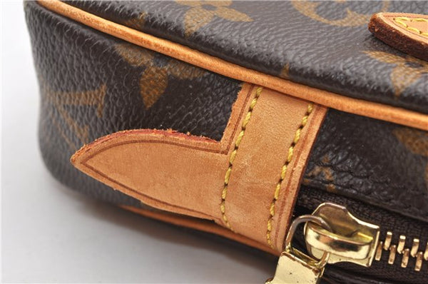 Auth Louis Vuitton Monogram Marly Bandouliere Shoulder Cross Bag M51828 LV 8461F