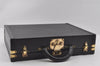 Authentic Louis Vuitton Epi President 45 Trunk Attache Case M54212 Black 8461H