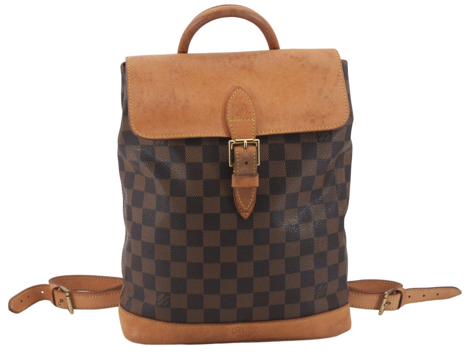 Authentic Louis Vuitton Damier Arlequin Backpack N99038 LV 8464D