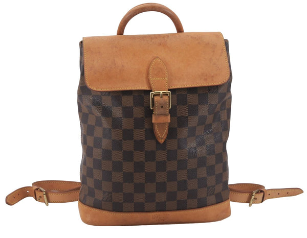 Authentic Louis Vuitton Damier Arlequin Backpack N99038 LV 8464D