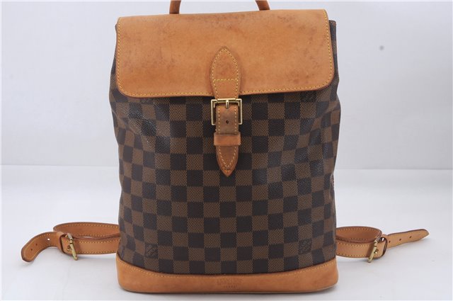 Authentic Louis Vuitton Damier Arlequin Backpack N99038 LV 8464D
