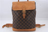 Authentic Louis Vuitton Damier Arlequin Backpack N99038 LV 8464D