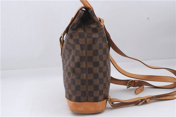 Authentic Louis Vuitton Damier Arlequin Backpack N99038 LV 8464D