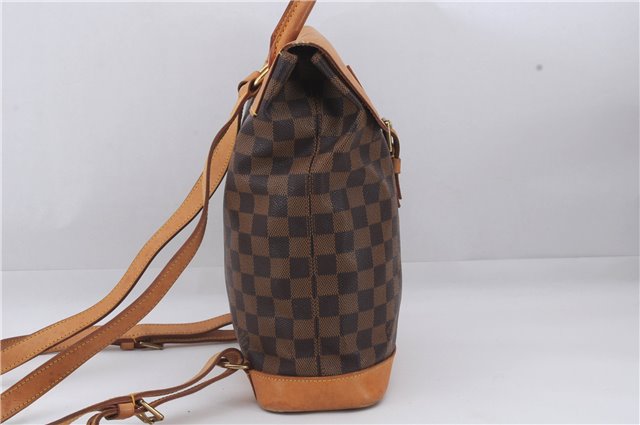 Authentic Louis Vuitton Damier Arlequin Backpack N99038 LV 8464D