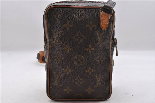 Authentic LOUIS VUITTON Monogram Mini Amazone Shoulder Cross Bag M45238 LV 8465C