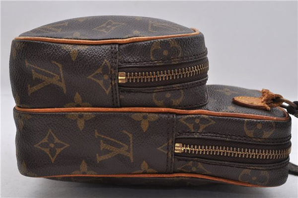 Authentic LOUIS VUITTON Monogram Mini Amazone Shoulder Cross Bag M45238 LV 8465C