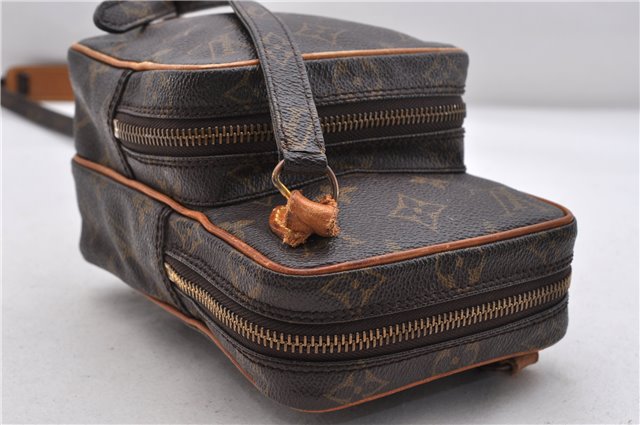 Authentic LOUIS VUITTON Monogram Mini Amazone Shoulder Cross Bag M45238 LV 8465C