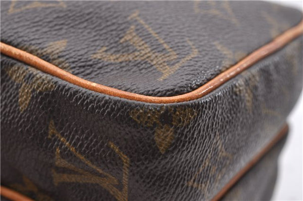 Authentic LOUIS VUITTON Monogram Mini Amazone Shoulder Cross Bag M45238 LV 8465C