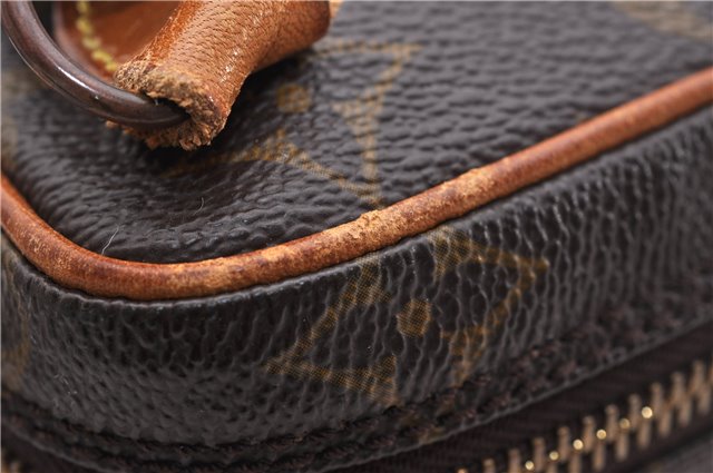 Authentic LOUIS VUITTON Monogram Mini Amazone Shoulder Cross Bag M45238 LV 8465C