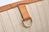Authentic Louis Vuitton Damier Azur Neverfull MM Tote Bag N51107 LV 8466D