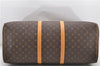 Authentic Louis Vuitton Monogram Keepall 60 Travel Boston Bag M41422 LV 8467D