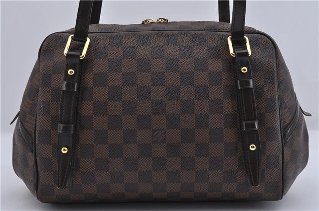 Authentic Louis Vuitton Damier Rivington PM Shoulder Bag N41157 LV 8468D