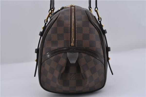 Authentic Louis Vuitton Damier Rivington PM Shoulder Bag N41157 LV 8468D