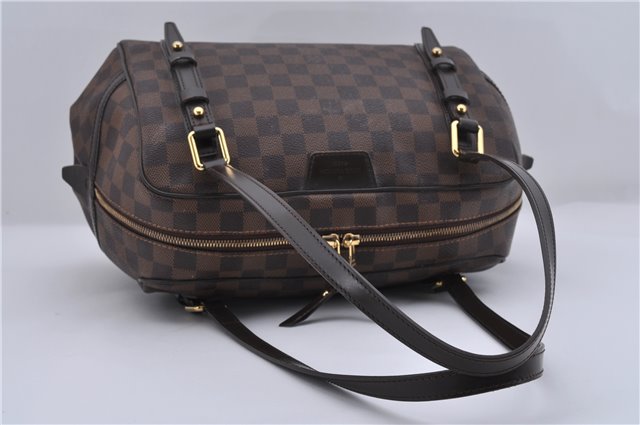 Authentic Louis Vuitton Damier Rivington PM Shoulder Bag N41157 LV 8468D