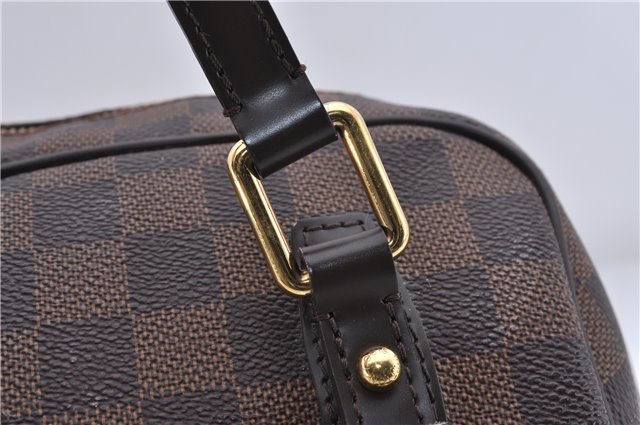 Authentic Louis Vuitton Damier Rivington PM Shoulder Bag N41157 LV 8468D