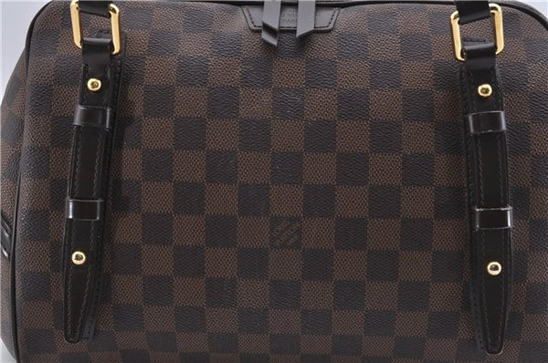 Authentic Louis Vuitton Damier Rivington PM Shoulder Bag N41157 LV 8468D