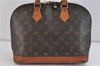 Authentic LOUIS VUITTON Monogram Alma Hand Bag M51130 LV 8470C