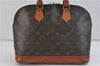 Authentic LOUIS VUITTON Monogram Alma Hand Bag M51130 LV 8470C