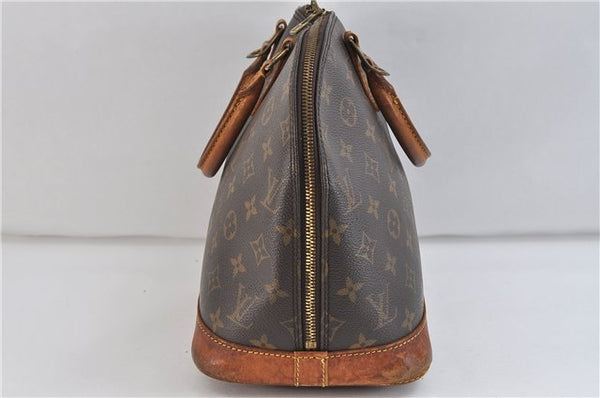 Authentic LOUIS VUITTON Monogram Alma Hand Bag M51130 LV 8470C