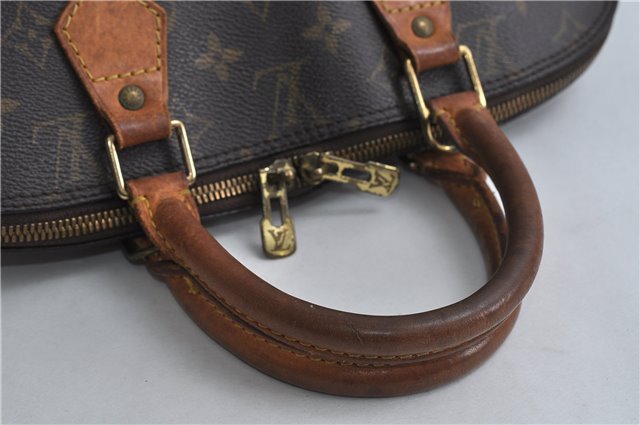 Authentic LOUIS VUITTON Monogram Alma Hand Bag M51130 LV 8470C