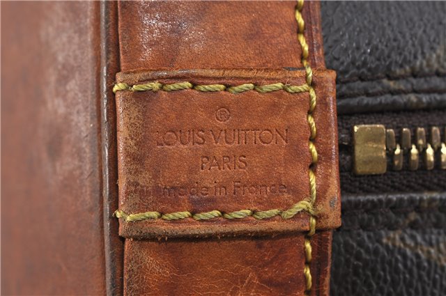 Authentic LOUIS VUITTON Monogram Alma Hand Bag M51130 LV 8470C