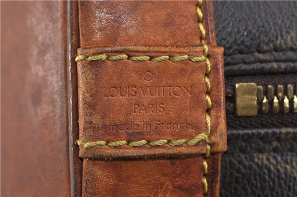 Authentic LOUIS VUITTON Monogram Alma Hand Bag M51130 LV 8470C