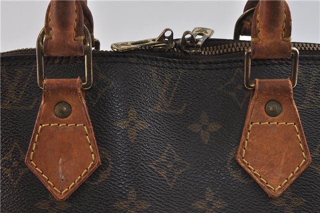 Authentic LOUIS VUITTON Monogram Alma Hand Bag M51130 LV 8470C