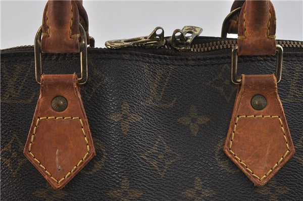 Authentic LOUIS VUITTON Monogram Alma Hand Bag M51130 LV 8470C
