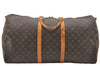 Auth Louis Vuitton Monogram Keepall Bandouliere 60 Boston Bag M41412 LV 8471D