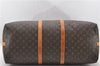 Auth Louis Vuitton Monogram Keepall Bandouliere 60 Boston Bag M41412 LV 8471D