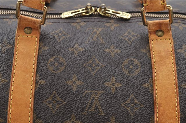 Auth Louis Vuitton Monogram Keepall Bandouliere 60 Boston Bag M41412 LV 8471D