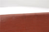 Authentic LOUIS VUITTON Epi Montaigne 27 Clutch Bag Brown M52653 LV 8472C